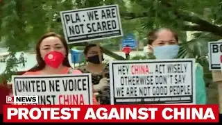 Delhi: Members From &lsquo;Voice of Northeast India&rsquo; Take To The Streets, Protest Against Chinese Goods