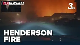 Large fire breaks out in Henderson, Nevada, neighborhood