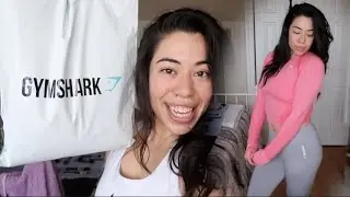 NEW GYMSHARK SEAMLESS LONG SLEEVE CROP TOP! TRY-ON