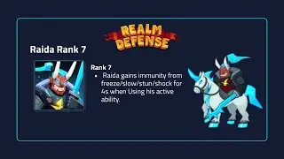 Raida Rank 7 Review - Realm Defense