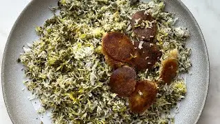 How To Make Sabzi Polo | Cooking with Zahra