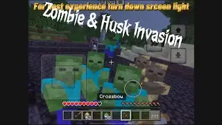 Zombie Husk Invasion | Minecraft