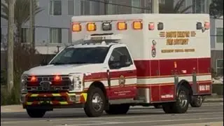 South Walton Fire District Medic 1 Responding 