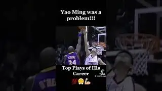 Yao Ming A Problem For Shaq #yaomingming #yaoming #shaquilleoneal #shaq #shaqfu #nbahalloffamers