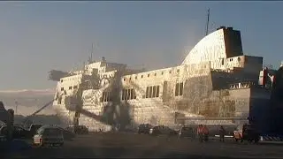 Отчего загорелся паром 