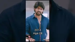 Evolution of Rocking Star Yash(2008 to 2023)Mass Transformation of kgf Star Yash#viral#trending