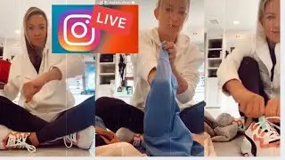 Kate Hudson Live on Instagram|December Unboxing Fabrics|11 December 2020
