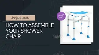 Easy Assembly Guide: Transform Your Shower Experience with this Heavy-Duty Shower Chair!