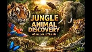 Jungle Animal Discovery | 60FPS 4K Ultra HD Wildlife Documentary