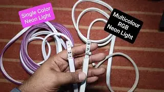 Difference between Neon Light Single Colour and Multi Color or RGB for Neon Signs Making #neonexpert