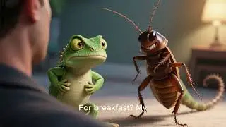 Lizard & cockroach short story