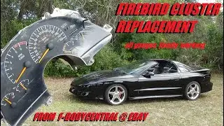 1995 FIRE BIRD INSTRUMENT CLUSTER CHANGE (All GAUGES FINALLY  WORK !!! )