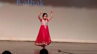 Kathak dance | 8 year old girl | Solo |
