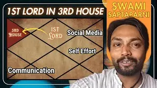 Ascendant Lord in the 3rd House (First Lord in the Third House)