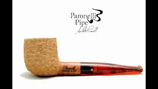 Pipa Paronelli radica pot rusticata naturale fatta a mano - www.paronellipipe.com