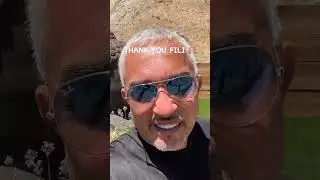 Cesar Millan going to the temple to pray | via IG story