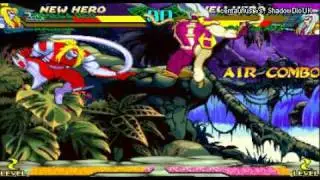2DF Marvel Super Heroes Vs. Street Fighter centaurius Vs. ShadowDioUK
