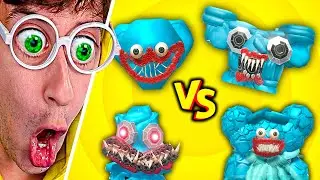 HUGGY WUGGY vs KISSY MISSY 😂! (Batalla por Equipos vs HERMANO) - Animal Battle Simulator TEKENDO