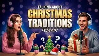 Talking About Christmas Traditions & Vocabulary Stories  English Podcast for Beginners