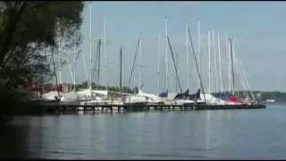 Bootsfahrt auf der Havel und dem Wannsee. Berlin.