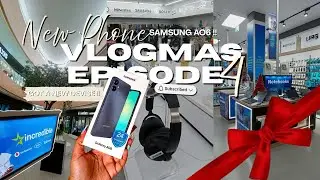 Vlogmas Episode 4, Samsung AO6 UNBOXING + NEW Phone Case , TESTING CAMERA MODES + Shein Unboxing
