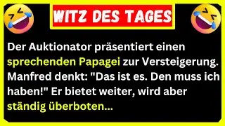 🤣 LUSTIGSTER WITZ DES TAGES! Ein Rentner namens Manfred hat zu viel Freizeit...