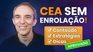 70% dos candidatos ERRAM o foco dos estudos no CEA: COMO EVITAR ISSO E PASSAR DE PRIMEIRA?