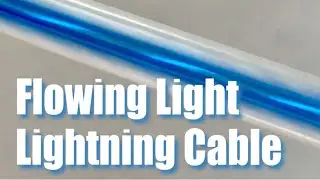 Flowing Light USB Apple Lightning Charging Cable by CENNBIE Review
