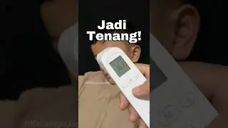 Praktis nih termometer kaya gini #termometer #thermometer #termometerdigital #termometertembak