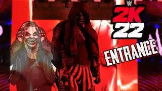 WWE 2K22 The Fiend Full Entrance - Wrestlemania 37 Arena