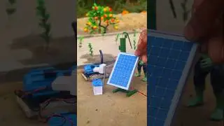 Smart Irrigation Using Solar Panel | DIY Solar Water Pump for Faming @DPNFarming