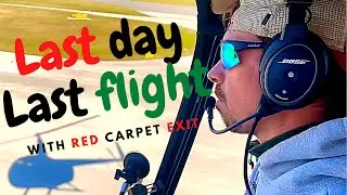 Last Day Last Flight with Red Carpet Exit #tour #fun #daytonabeach