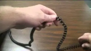 untwisting a phone cord