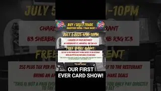 FIRST CARD SHOW! #pokemon #cardshow #hobbycon #pokemontcg #pokemoncards #tcgcommunity #tcgcollector
