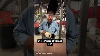 Tip of the day: long radius 90% take outs (pipe welding) #eliteweldingacademy #weldingschool