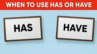 🔥 HAS vs HAVE: What&rsquo;s the Real Difference? | English Grammar Made Easy