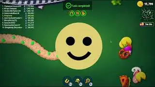 Weight to 800000 in 3 min Worms Zone