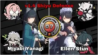 M0W1 Miyabi Yanagi M0W1 Ellen Stun Shiyu Defense Critical Node Stage 7 | Zenless Zone Zero