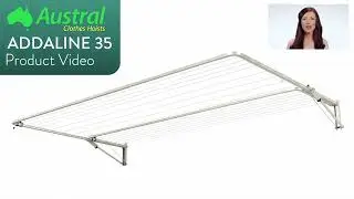 Austral Addaline 35 Fold  Down Clothesline Product Video