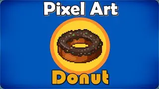 DONUT - Pixel Art - Speed Art