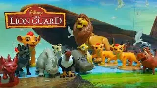 Lion Guard and Lion King Toys Video