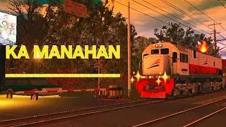 KERETA API MANAHAN.    TRAINZ  SIMULATOR 