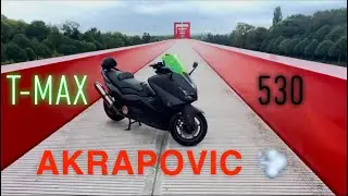 #MotoVlog : Présentation du scooter des voyou le T-MAX 530 ÀKRAPOVIC
