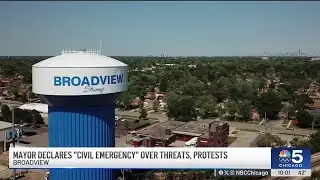 Broadview mayor issued civil emergency proclamation amid threats