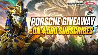 Happy Lohri ...ROAD TO - PORSCHE 4500 SUB GIVEAWAY #bgmi #shortsfeed #shortslive #shorts #pubgmobile