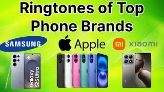 Top 12 Mobile Phone Brand Ringtones With Cool Instruments  | Marble Music