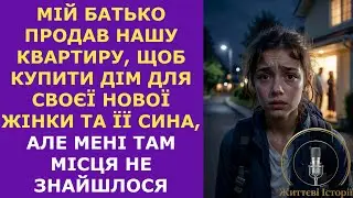 Мій батько продав квартиру, щоб купити дім для нової жінки та її сина, а мені там місця не знайшлося