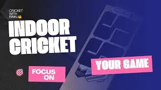 Cricket with Rinku 🇮🇳 is live!Indoor net  practice session 4:00 PM 🎯🤩