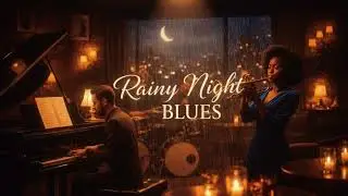 Midnight Jazz Reverie: Piano, Smoke & Neon Lights