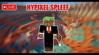 Playing Spleef In Hypixel (Ranking up)